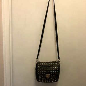 Crossbody black purse